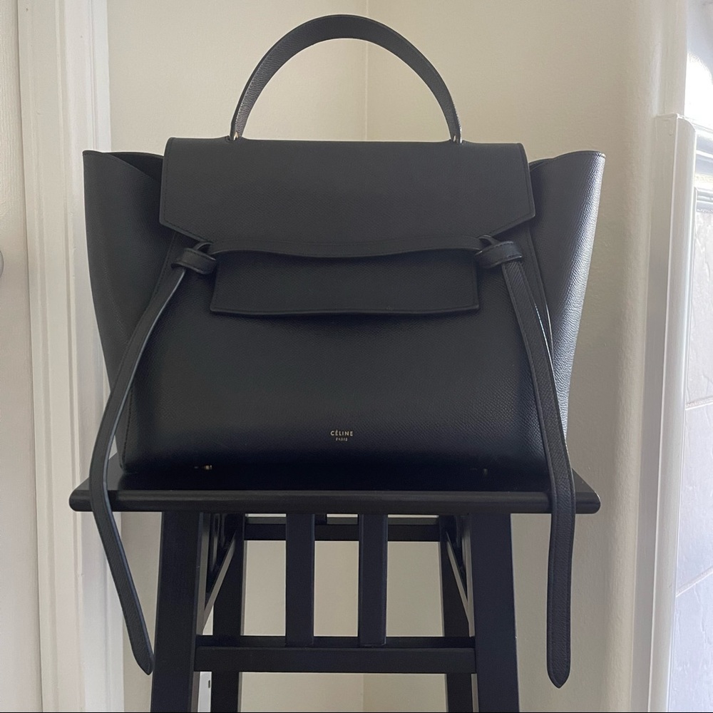MINI BELT BAG IN GRAINED CALFSKIN